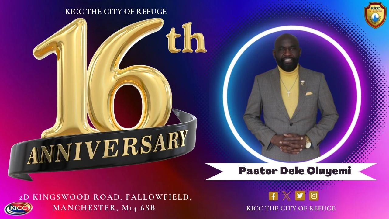The yearly anniversary event at KICC The City of Refuge on 19th July 2026 at 11 AM