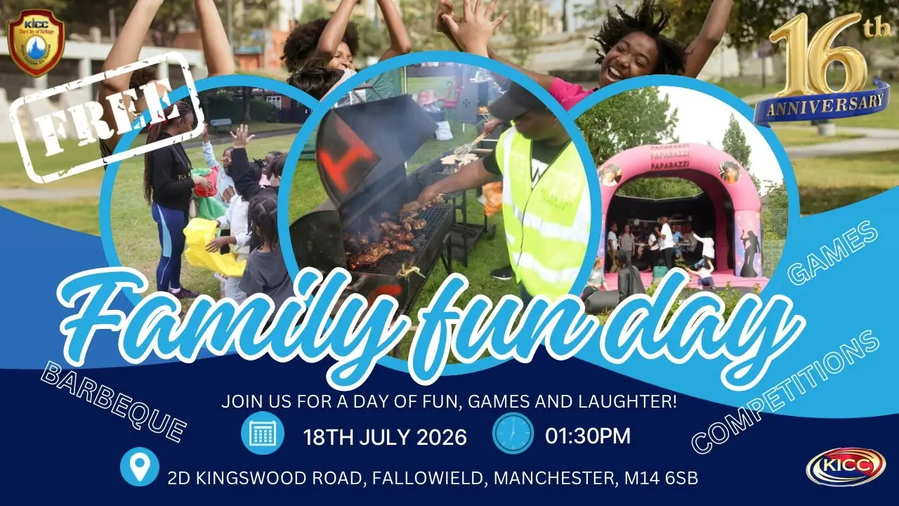 Family Fun Day at KICC The City of Refuge on 18 July 2026 at 1:30 PM